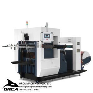 970*550 Automatic Paper Cup Roll Die Cutting Machine