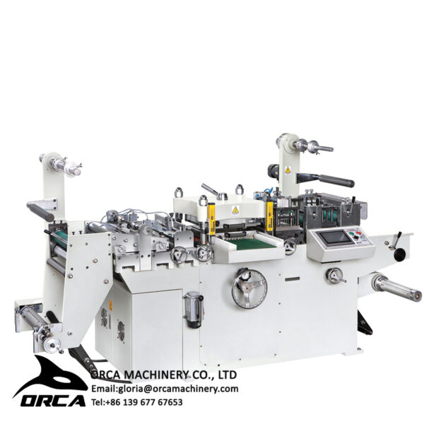 320 Automatic Roll To Roll Rotary High Speed Label Die Cutting Machine