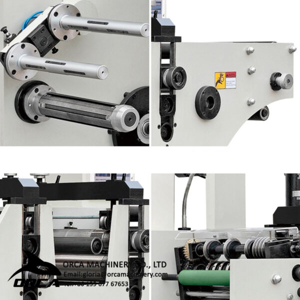 FQ-320 blank label slitting and cutting machine