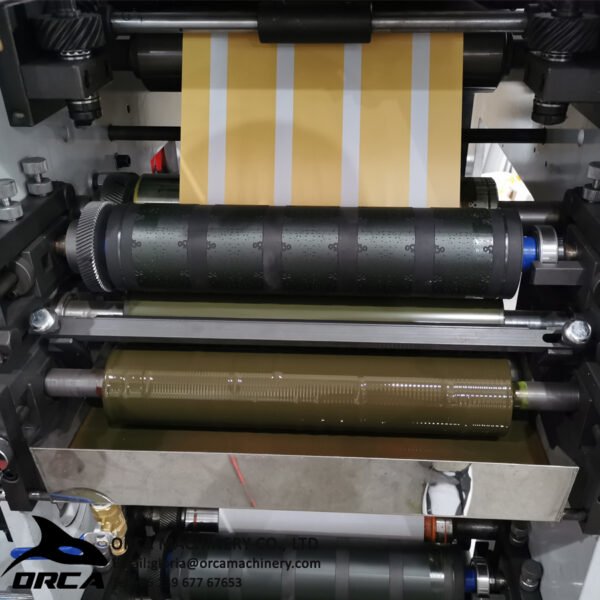 RY-320 Flexo Adhesive Label Sticker & Paper Printing Machines