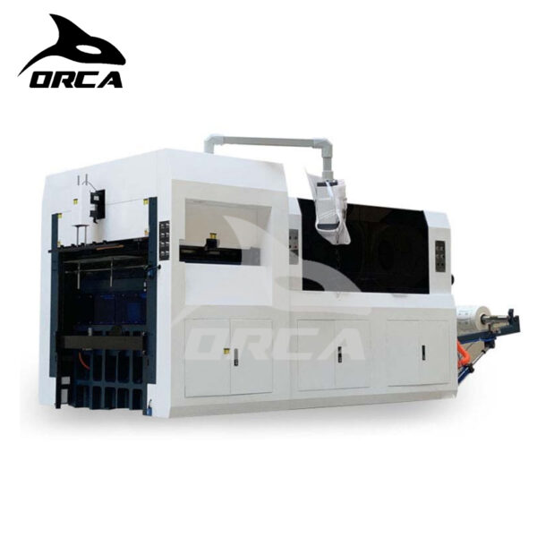 auto cardboard paper cup roll die cutting machine